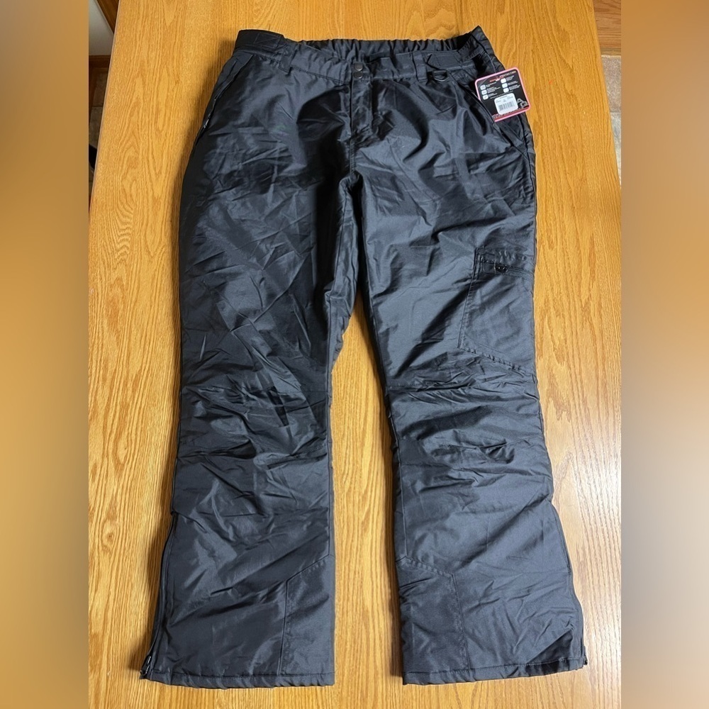 Women’s Arctic Quest Black Snowboarding Ski Pants Size 3XL New!